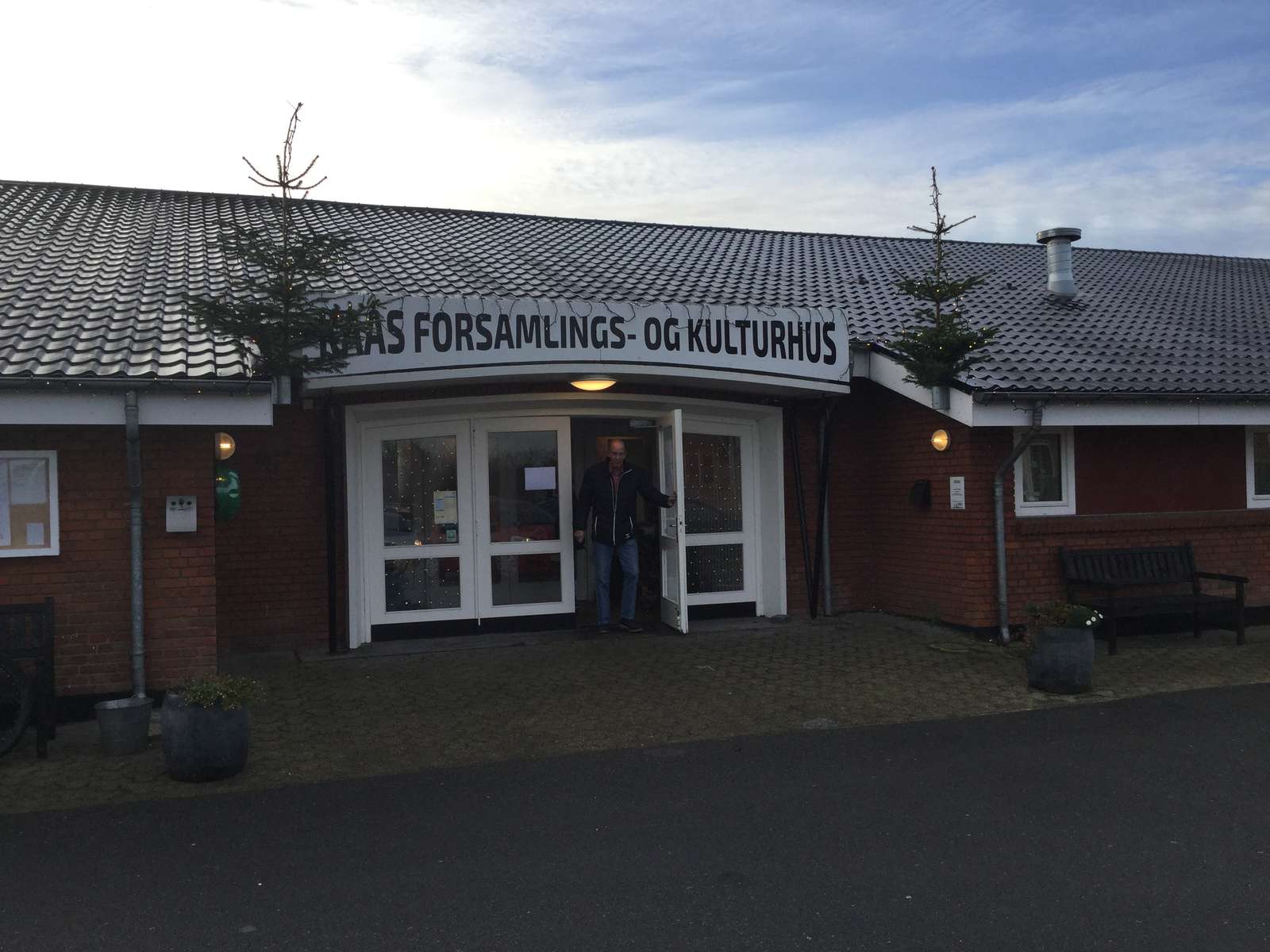 Kaas forsamlings- og kulturhus facade