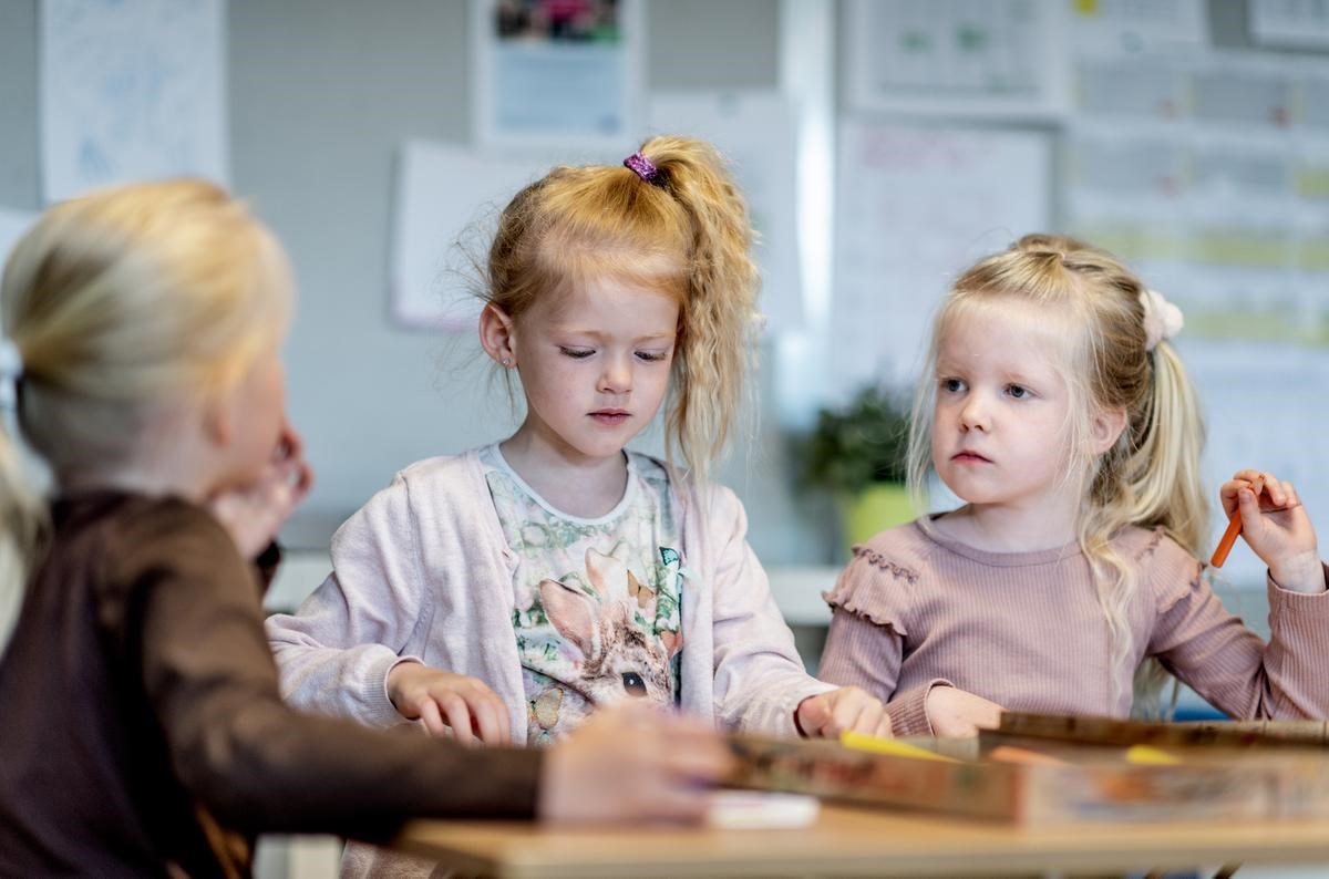 Børn i skole