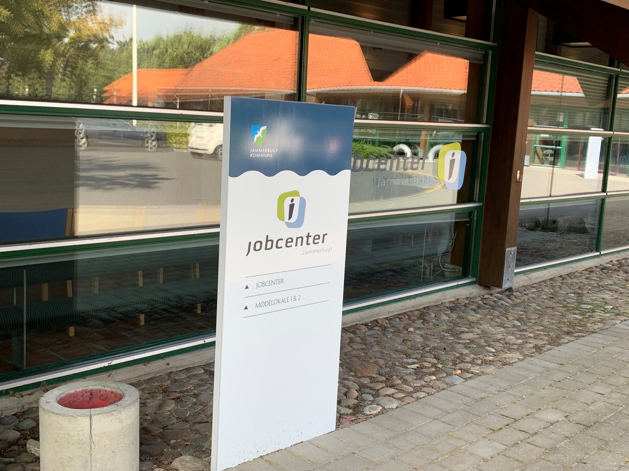 Job of Velfærd Jammerbugt skilt