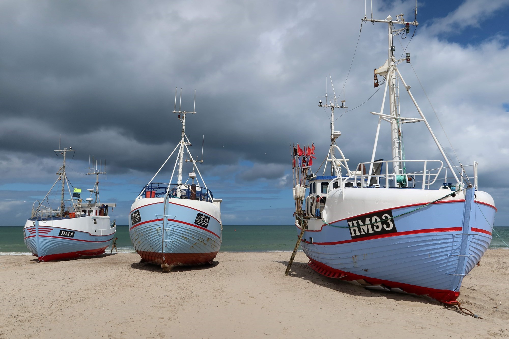 Både på Thorupstrand