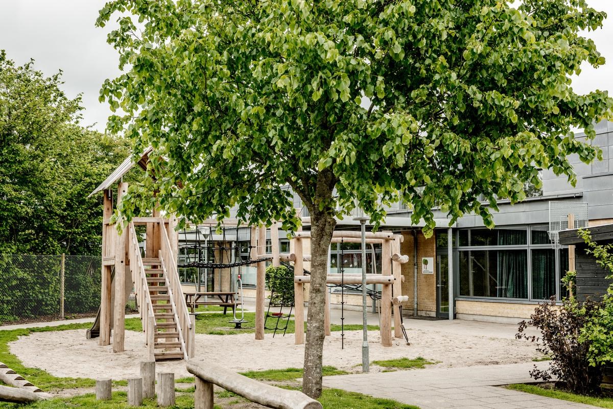 Legeplads på Kaas Skole