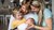 far, mor, barn og baby