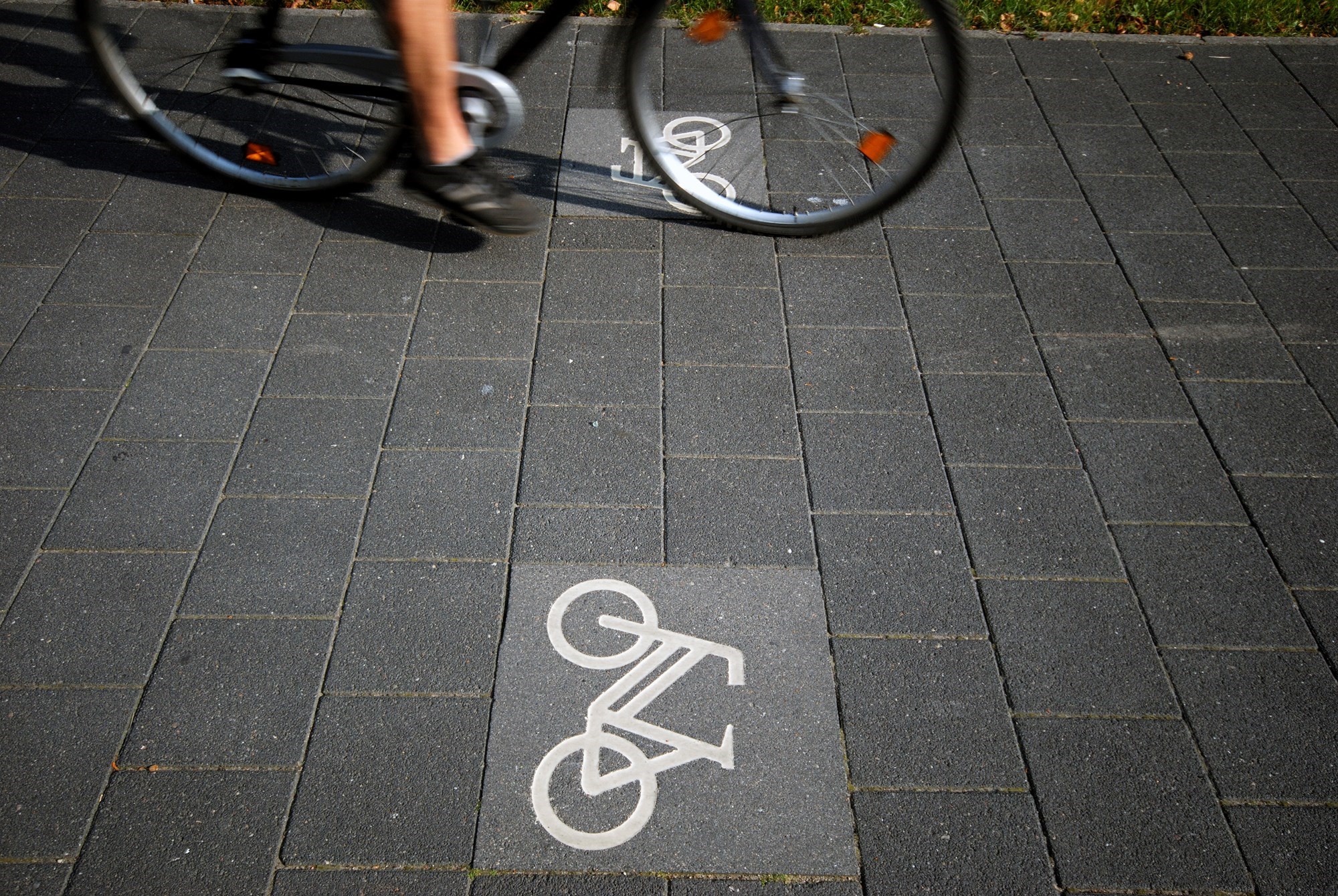 Cykel på cykelsti