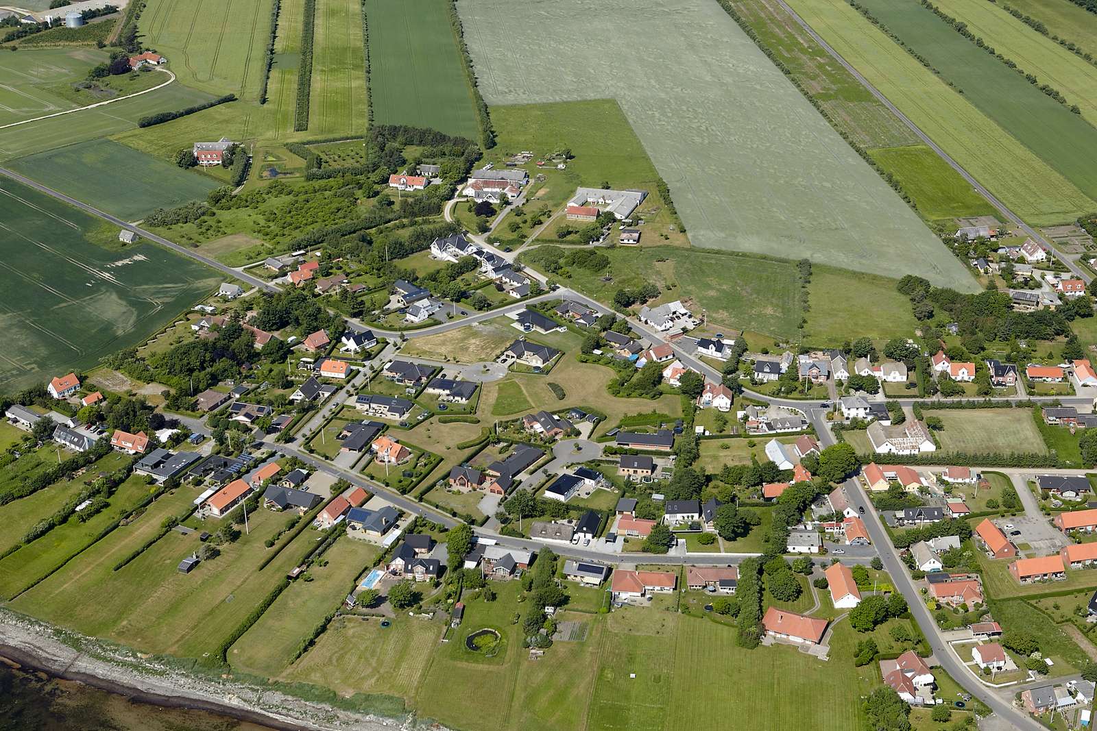 Luftbillede Aabybro