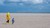 Familie på strand