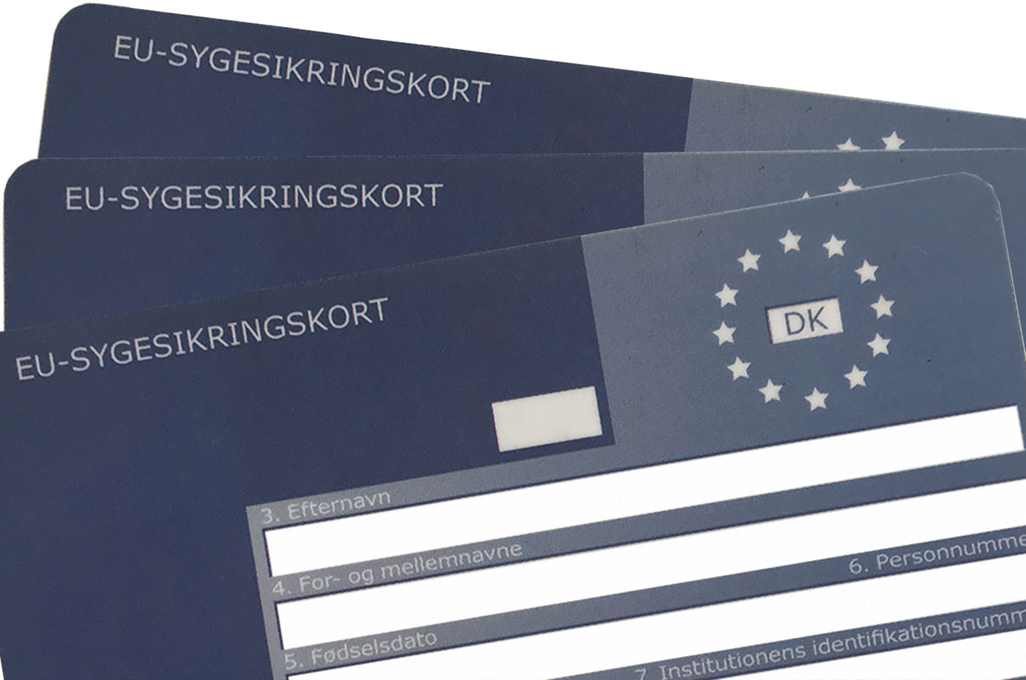 Det blå EU-sygesikringskort