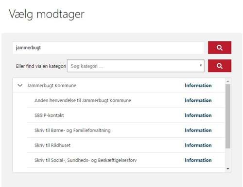 Skriv til kommunen via digital post